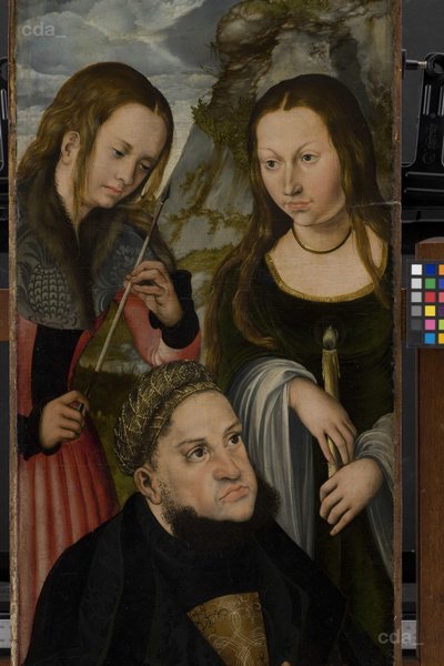 De keurvorst Frederik de Wijze van Saksen door Lucas Cranach the Elder